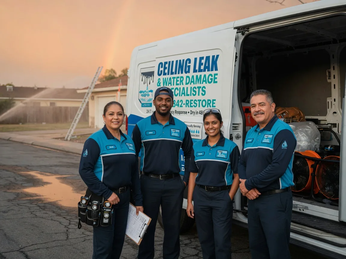 Ceiling Leak Cleanup company in Meridale, NY